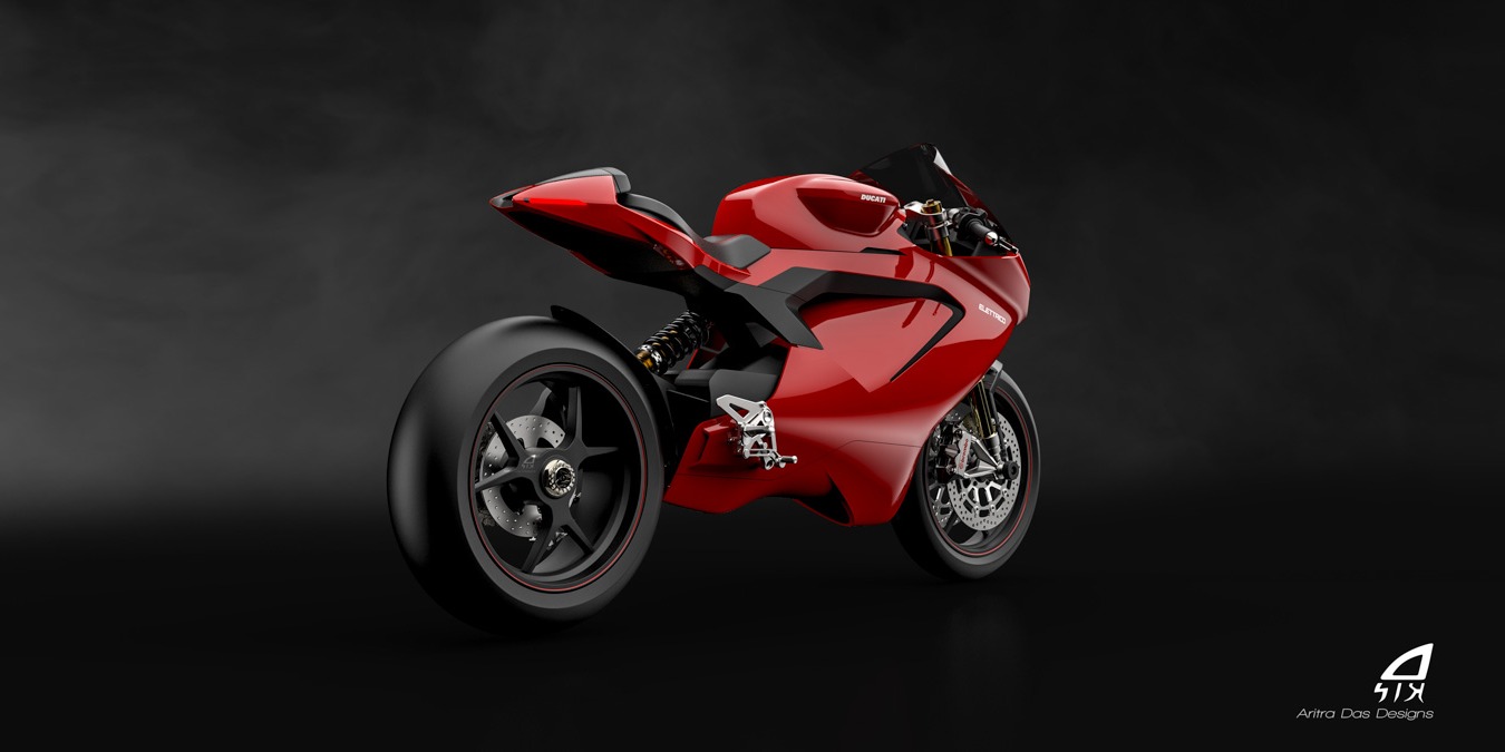 Ducati Elektrikli Motosiklet Böyle Görünebilir | Ducati Elektrikli Motosiklet