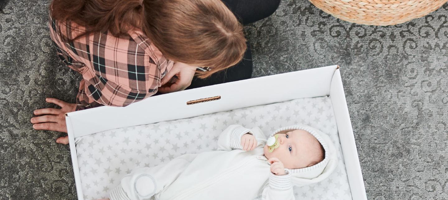 Fin Bebek Kutusu | Finlandiya Kutusu Öne Çıkarılmış Görsel