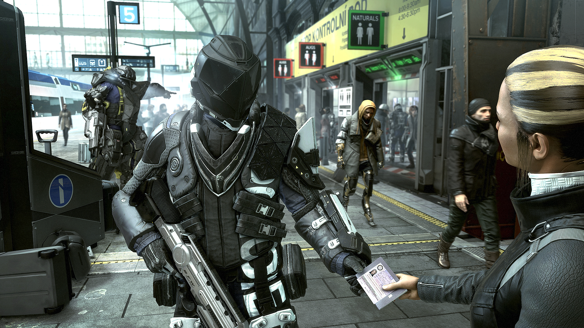 Deus Ex Mankind Divided Oyun İçi Kimlik Kontrolü